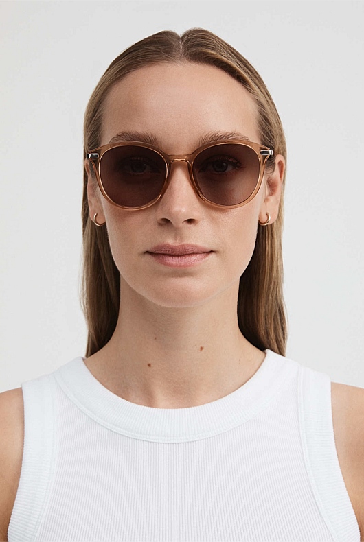 Coral Sunglasses - Nougat