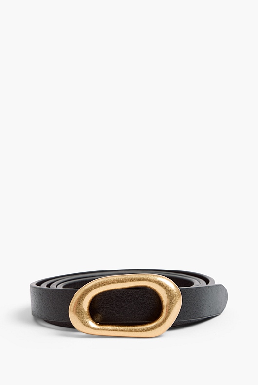 Organic Slim Belt - Black
