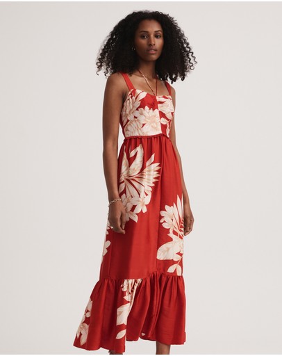Witchery Lotus Tiered Maxi Dress