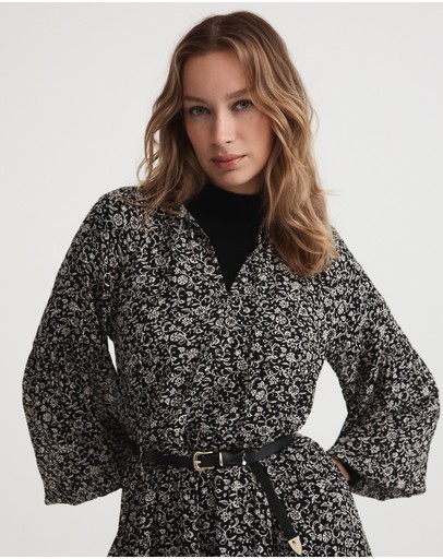 Witchery Foulard Print Boho Dress