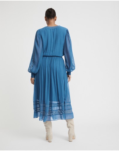 Witchery Trim Insert Maxi Dress