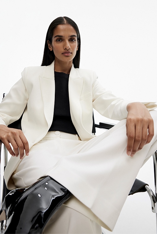 Classic Straight Leg Pant - Marshmallow