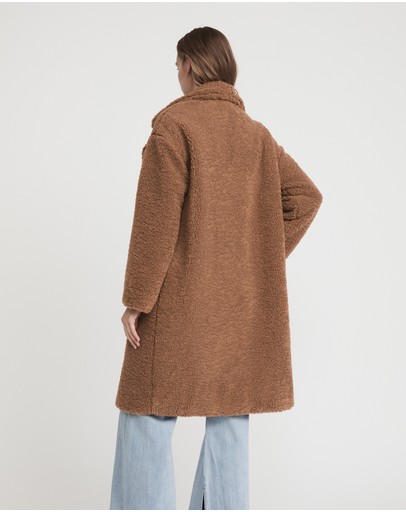 Witchery Faux Shearling Coat