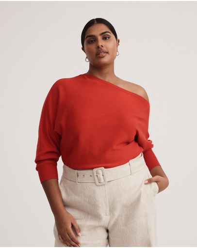 Witchery Asymmetric Knit