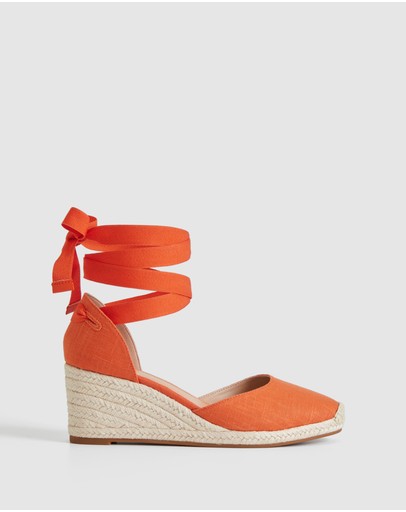 Witchery Tahiti Linen Blend Wedge