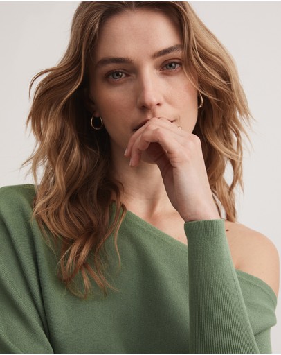 Witchery Asymmetric Knit