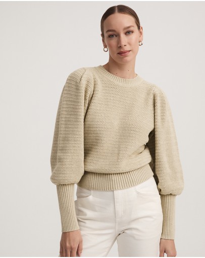 Witchery Full Sleeve Textured Knit