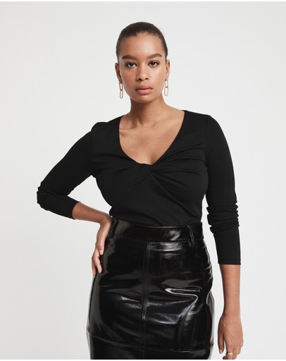 Witchery Knot Front Top