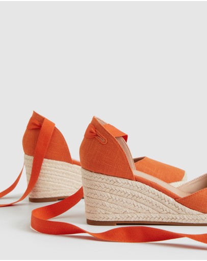 Witchery Tahiti Linen Blend Wedge