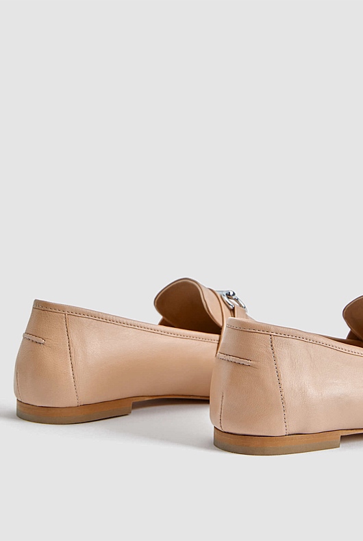 Snaffle Leather Loafer - Acorn