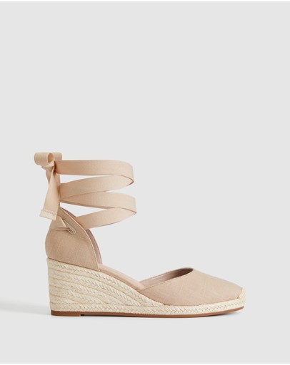 Witchery Tahiti Linen Blend Wedge