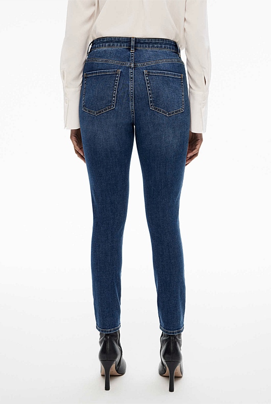 7/8 Skinny Jean - Indigo