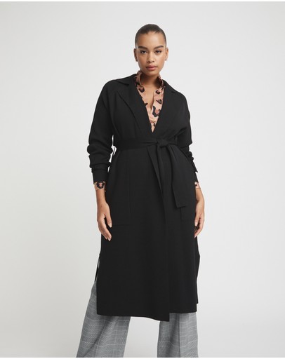 Witchery Knitted Trench