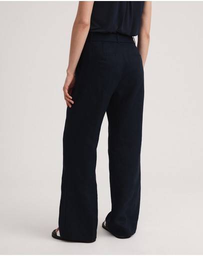 Witchery Linen Belted Trouser