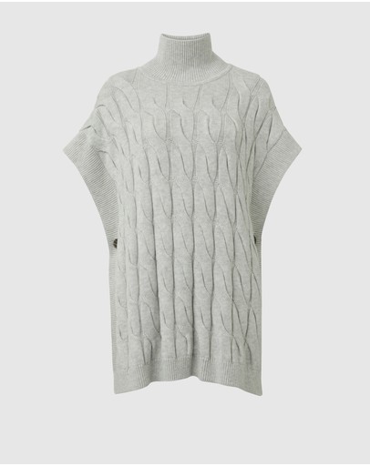 Witchery Cable Knit Tabard
