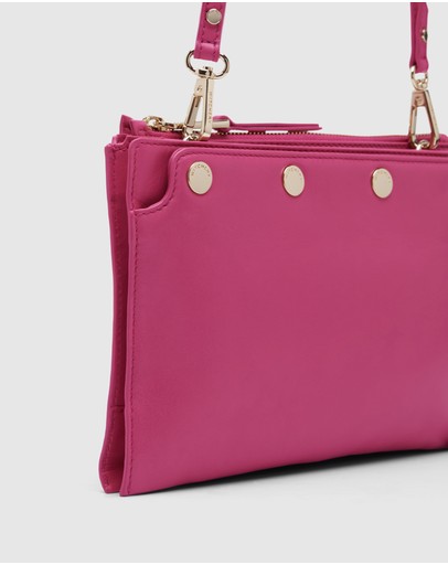 Witchery Caroline Smooth Leather Crossbody