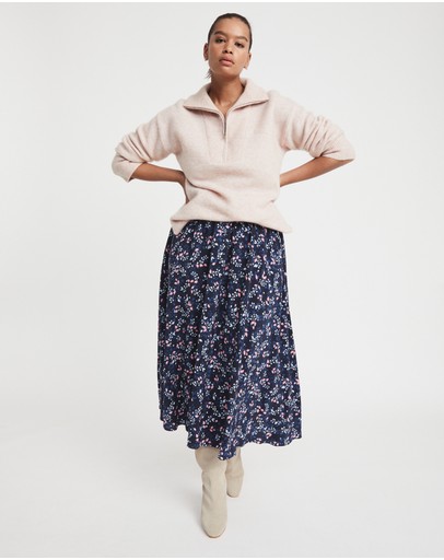 Witchery Lofty Zip Knit