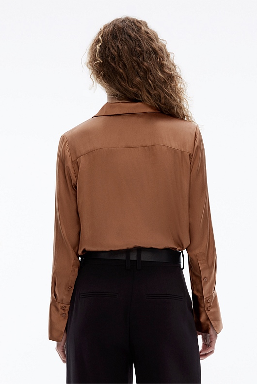 Relaxed Shirt - Camel