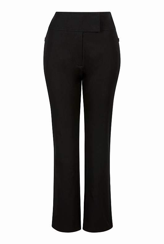 Bi Stretch Tab Pant - Black