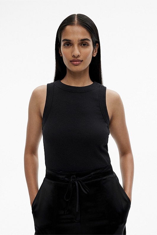 Bind Detail Racer - Black