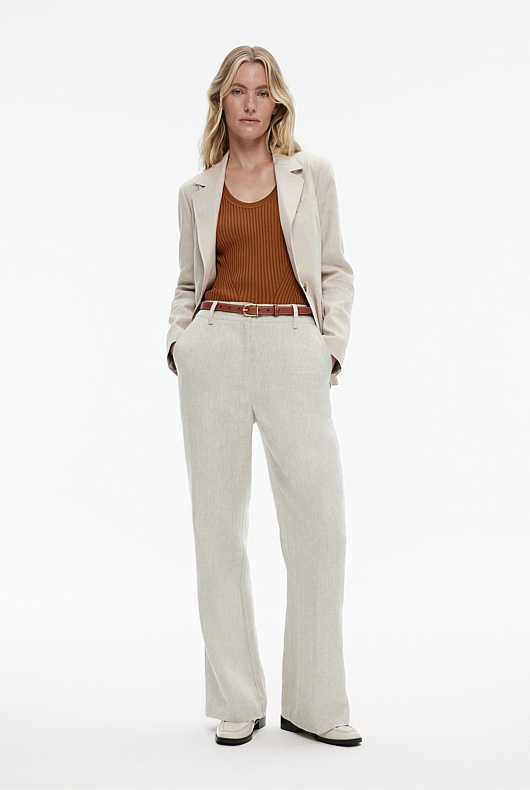 Scoop Neck Knit Tank - Faded Terracotta