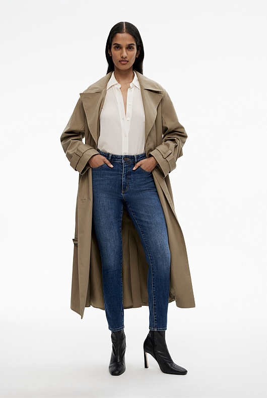 7/8 Skinny Jean - Indigo