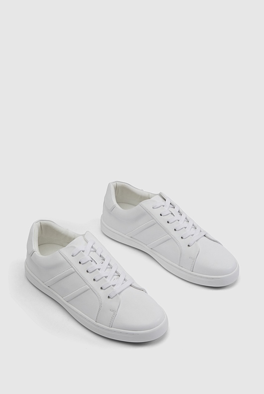 Marais Leather Sneaker - Pure White