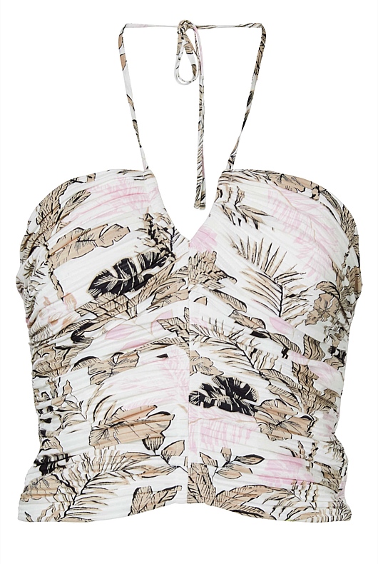 Jungle Print Bodice - Sahara