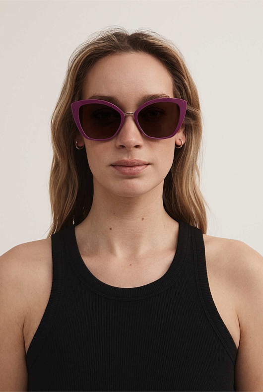 Kadee Sunglasses - Berry