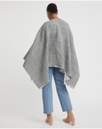 Witchery Check Reversible Wrap
