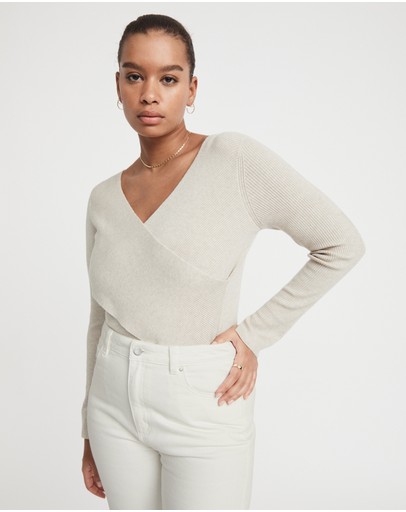 Witchery Wrap Front Knit