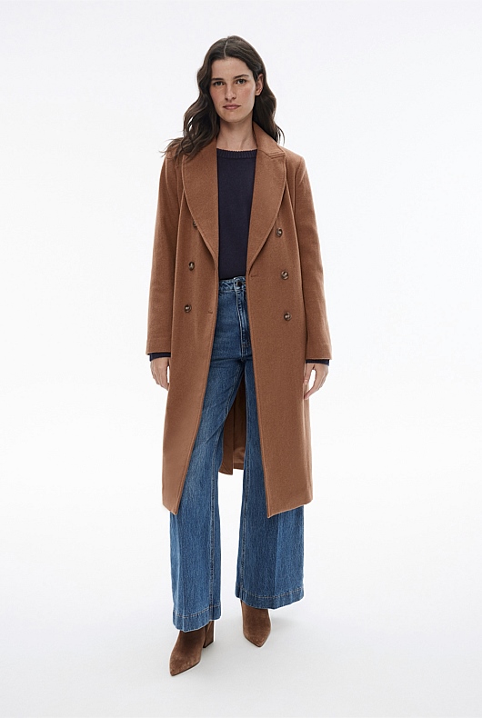 Drop Shoulder Crew Knit - Regatta Blue