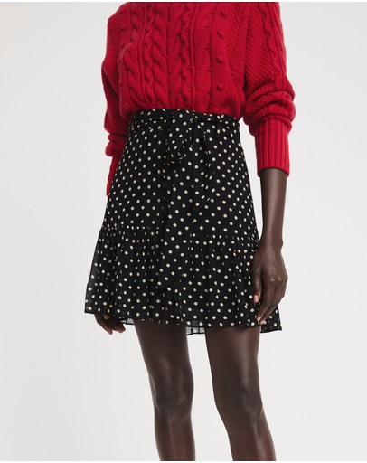 Witchery Small Spot Mini Skirt