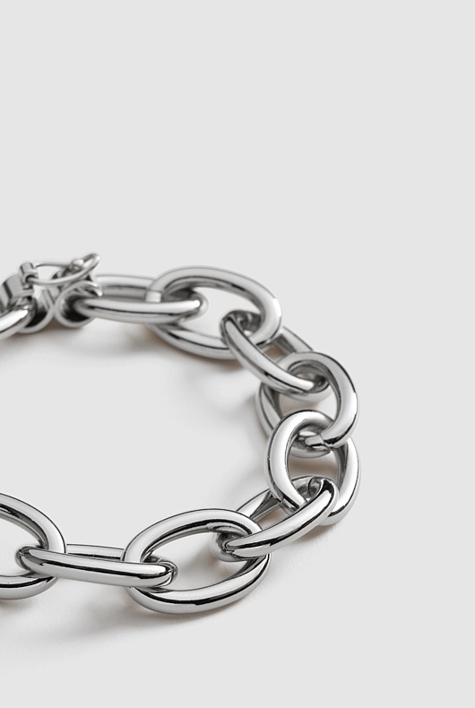 Chain Link Bracelet - Silver