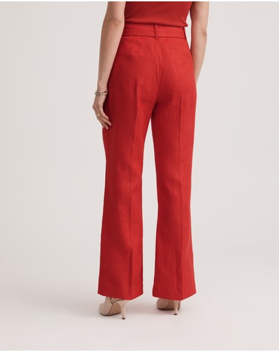 Witchery Linen Belted Trouser