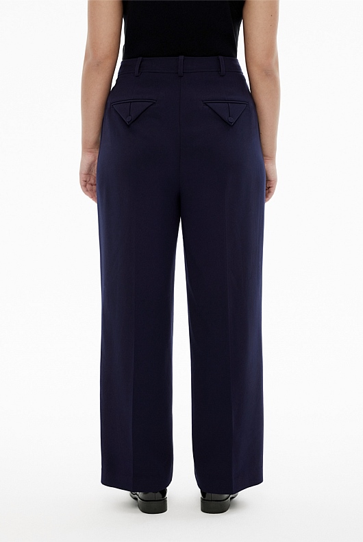 Classic Straight Leg Pant - Blue Night