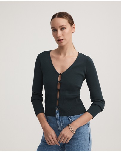 Witchery Knit Button Cardigan