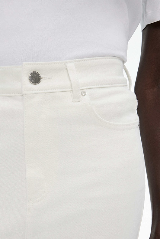 7/8 Skinny Jean - Parchment