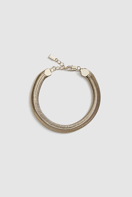 Snake Chain Bracelet Pack - Soft Gold