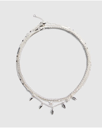 Witchery Star Layered Necklace Set