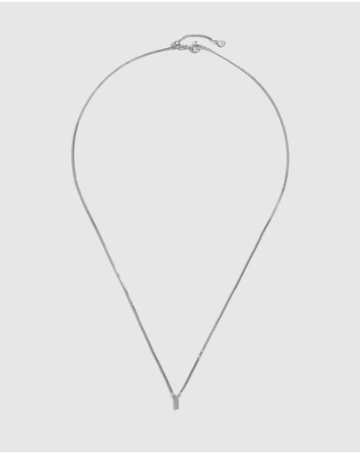 Witchery Sterling Silver Initial Necklace