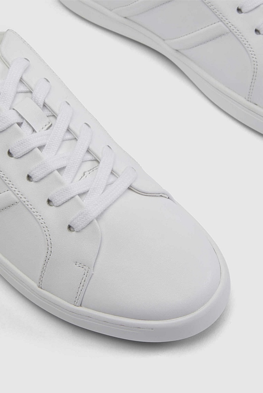 Marais Leather Sneaker - Pure White