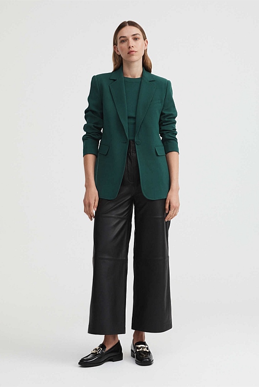 Bind Detail Racer - Petrol Green