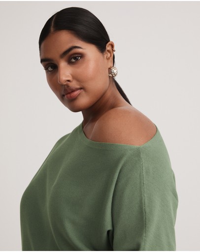 Witchery Asymmetric Knit