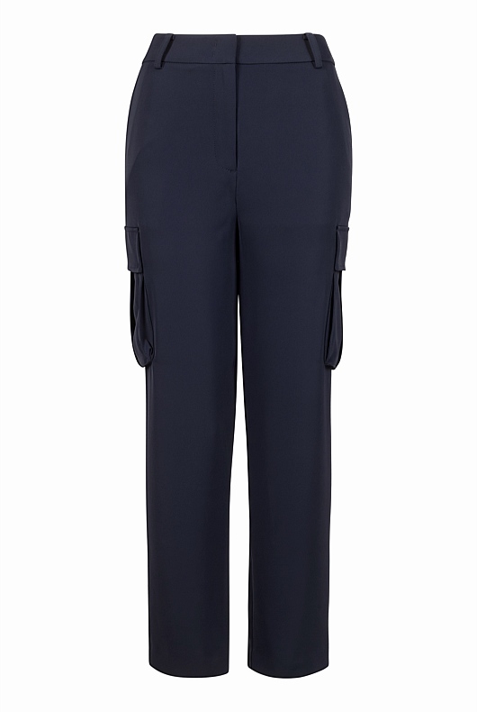 Cargo Straight Leg Pant - Blue Night