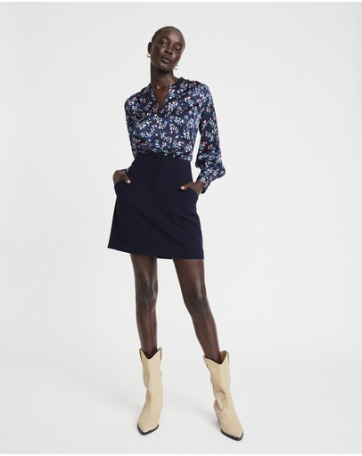 Witchery Twiggy Print Blouse