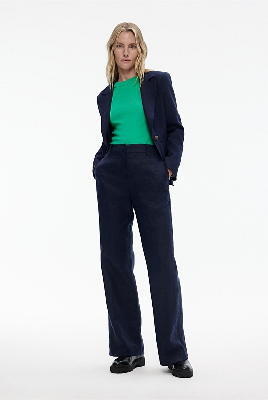 Bind Detail Racer - Leaf Green