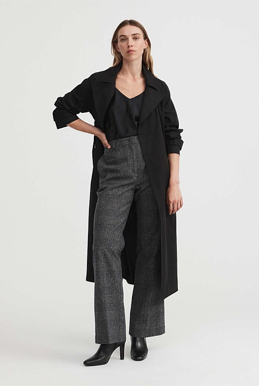 Silk Satin Camisole - Black