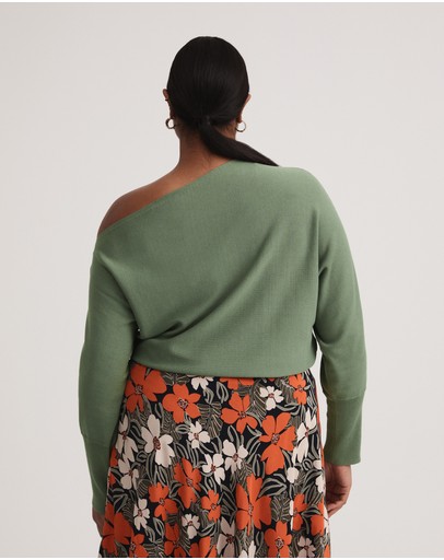 Witchery Asymmetric Knit