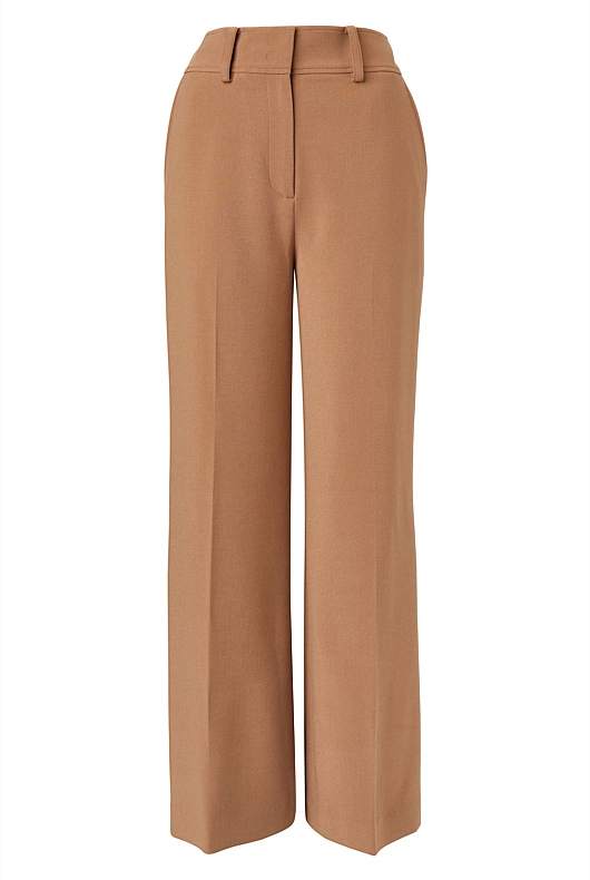 Classic Wide Leg Pant - Camel